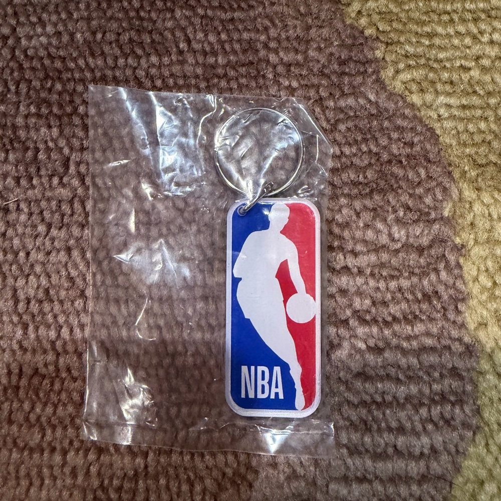 NWT NBA Basketball Plastic Keychain Keyring Collectible
